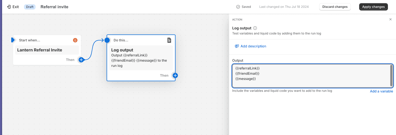 Image showing the Shopify Flow trigger